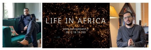 "Life in Africa: Online mental health support by Dr. Behzad Matin for Persian-speaking Iranians."
